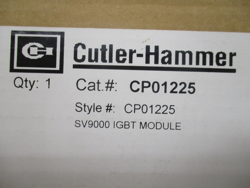 CUTLER-HAMMER CP01225 NSFS