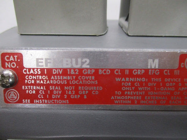 APPLETON EFKBU2 SER. M NSNP