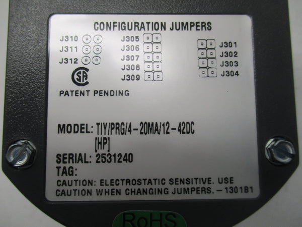 MOORE INDUSTIRES TIY/PRG/4-20MA/12-42DC (AS PICTURED) NSMP