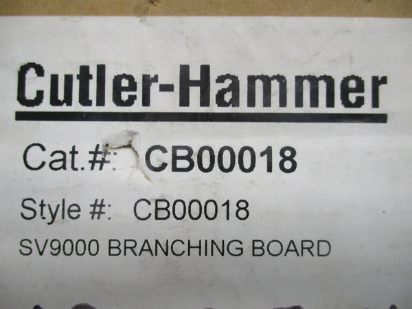 CUTLER-HAMMER CB00018 NSMP