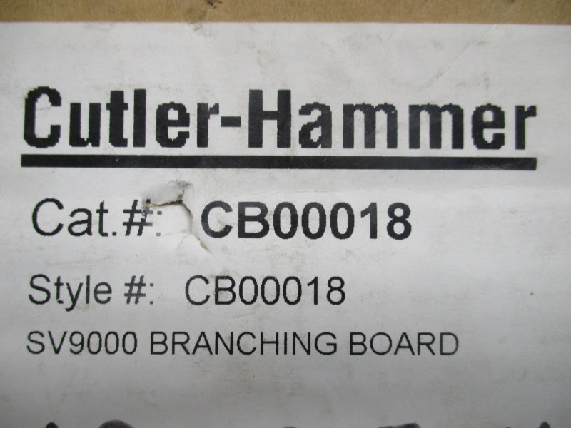 CUTLER-HAMMER CB00018 NSMP