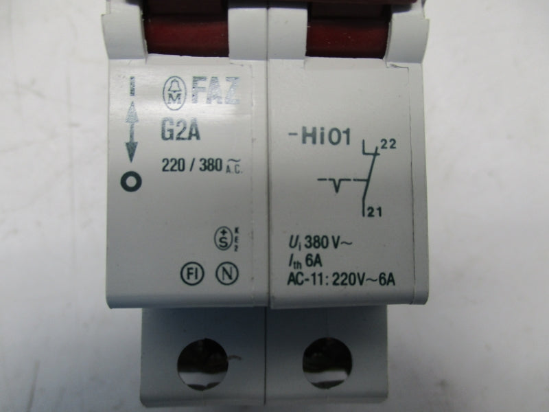 KLOCKNER-MOELLER FAZG2-HI01 380V 6A (PKG OF 5) NSMP