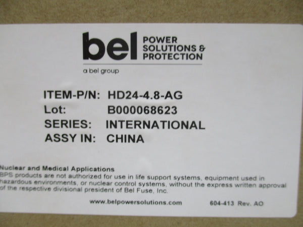 BEL HD24-4.8-AG 24VDC 4.8A NSMP