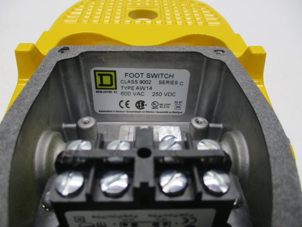 SQUARE D 9002AW14 SER. C 600VAC NSMP