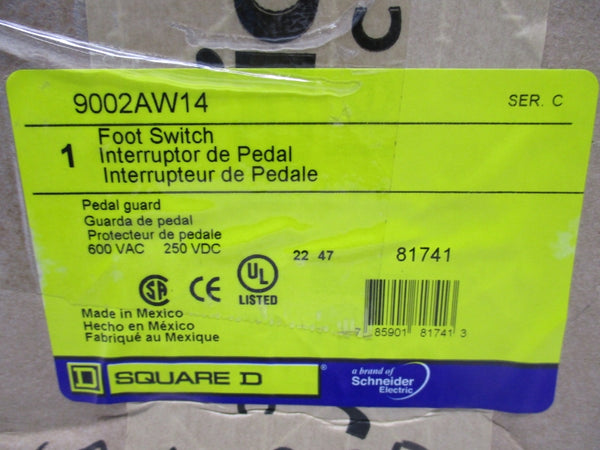 SQUARE D 9002AW14 SER. C 600VAC NSMP
