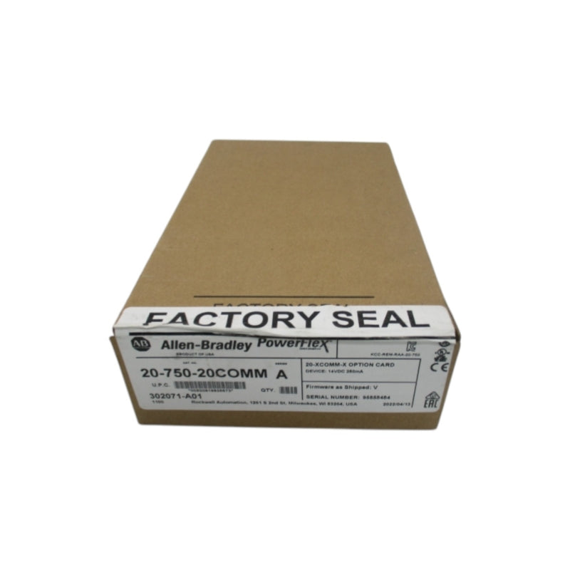 ALLEN BRADLEY 20-750-20COMM SER. A 14VDC DATE: 2022 NSFS