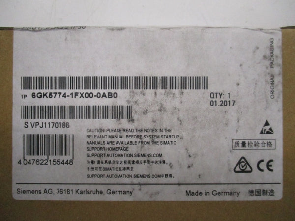 SIEMENS 6GK5774-1FX00-0AB0 F/W V6.0.1 NSFS