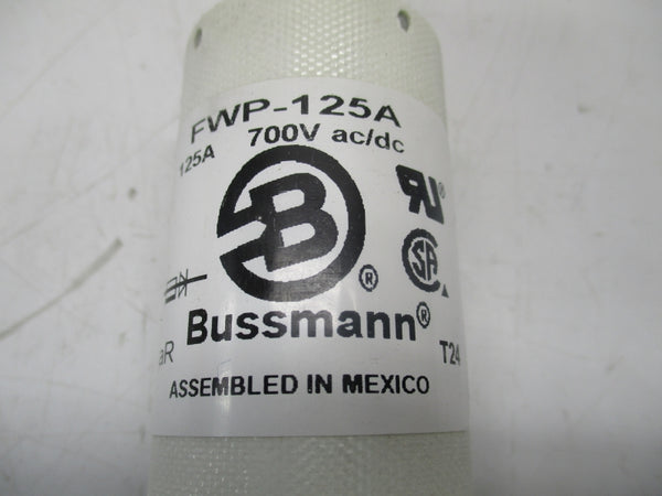BUSSMAN FWP-125A 700VAC/DC 125A (YL/WH) NSMP