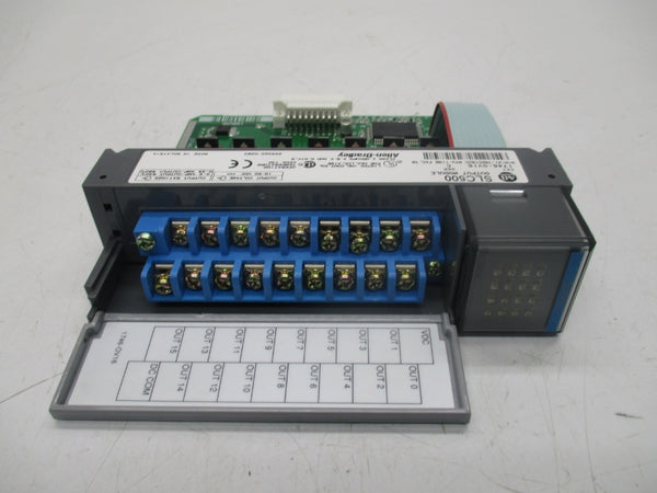 ALLEN BRADLEY 1746-OV16 SER. C 10-50VDC (BR/WH) NSMP