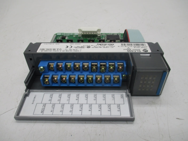 ALLEN BRADLEY 1746-OV16 SER. C 10-50VDC (BR/WH) NSMP