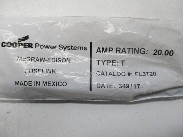 COOPER FL3T20 20A NSMP