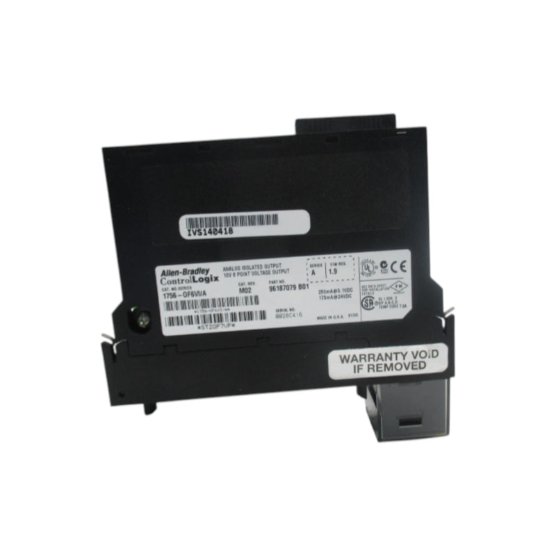 ALLEN BRADLEY 1756-OF6VI SER. A F/W 1.9 REV. MO2 24VDC NSNP