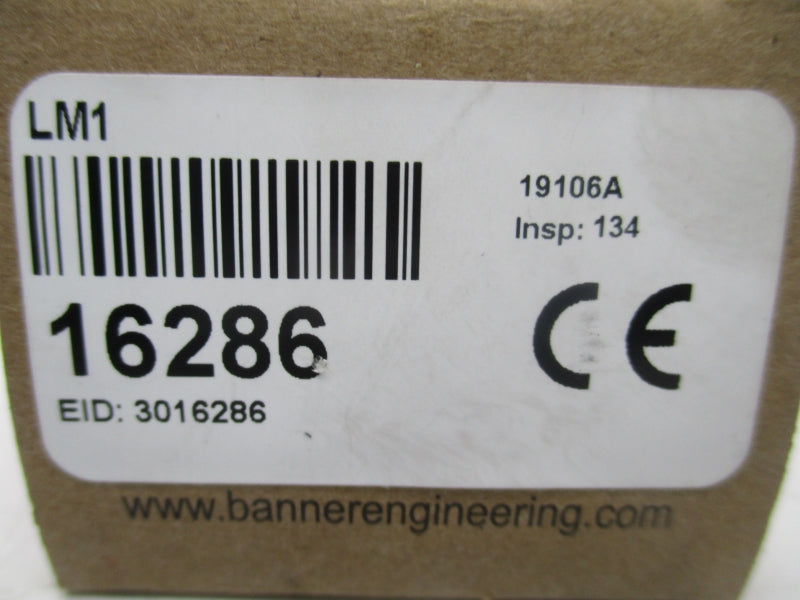 BANNER ENGINEERING LM1 16286 (RED) NSMP