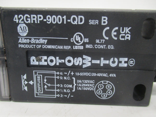 ALLEN BRADLEY 42GRP-9001-QD SER. B 20-40VAC NSMP