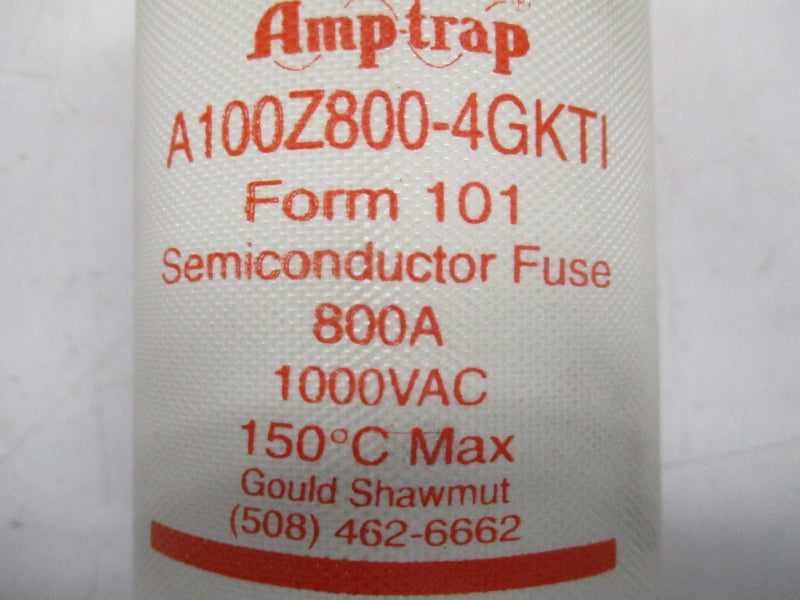 GOULD SHAWMUT A100Z800-4GKTI 1000V 800A NSMP