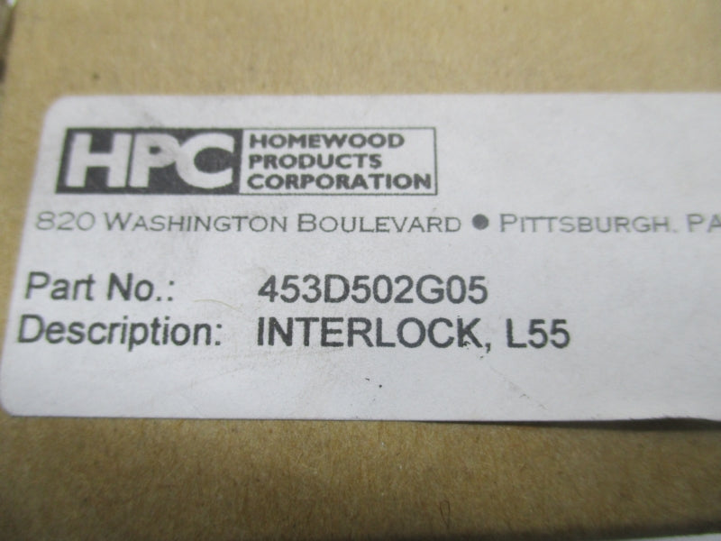 HPC L-55 453D502G05 600VAC NSMP