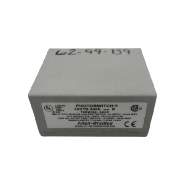 ALLEN BRADLEY 42DTB-5000 SER. B 10-30VDC UNMP