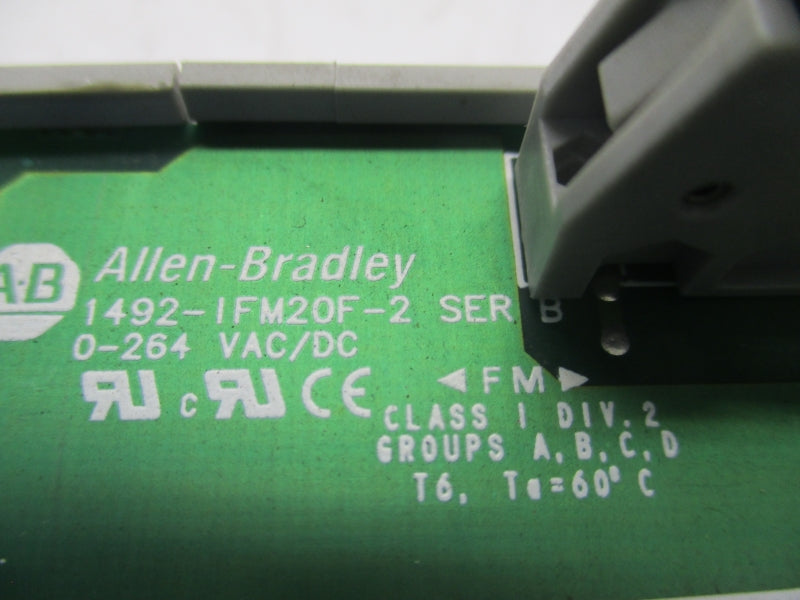 ALLEN BRADLEY 1492-IFM20F-2 SER. B 0-264VAC/DC NSNP