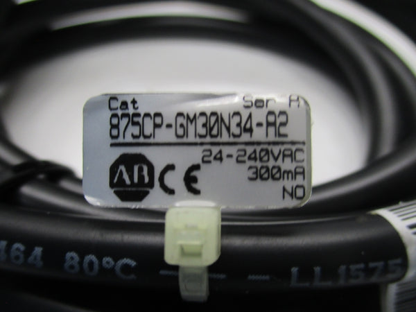 ALLEN BRADLEY 875CP-GM30N34-A2 SER. A 24-240VAC NSNP