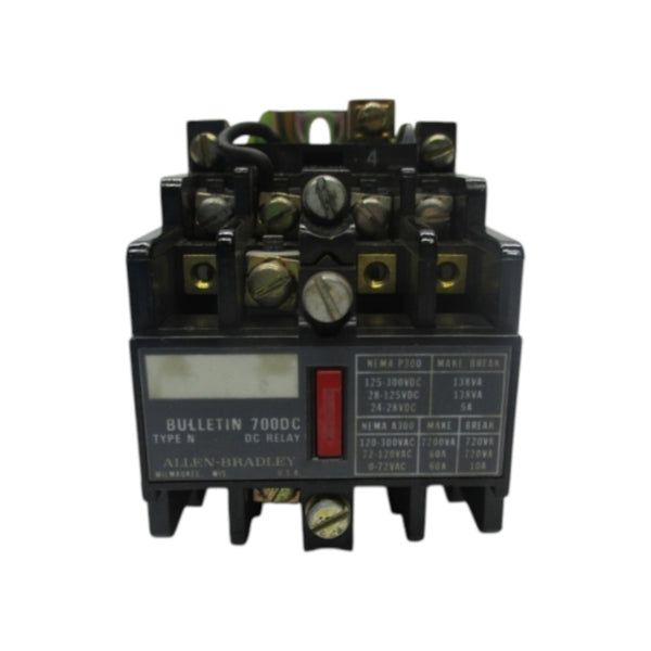 ALLEN BRADLEY 700DC-N400Z2 SER. C 230-250VDC UNMP