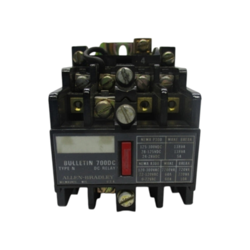 ALLEN BRADLEY 700DC-N400Z2 SER. C 230-250VDC UNMP