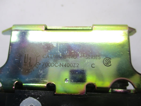 ALLEN BRADLEY 700DC-N400Z2 SER. C 230-250VDC UNMP