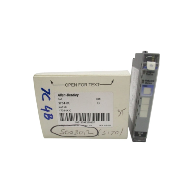 ALLEN BRADLEY 1734-IK SER. C F/W 3.004 24VDC NSMP