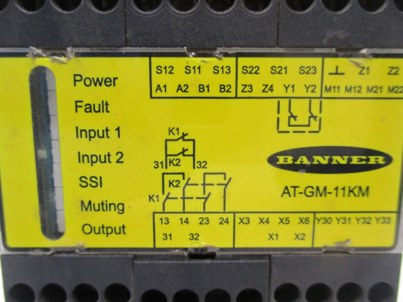BANNER ENGINEERING AT-GM-11KM 115VAC UNMP