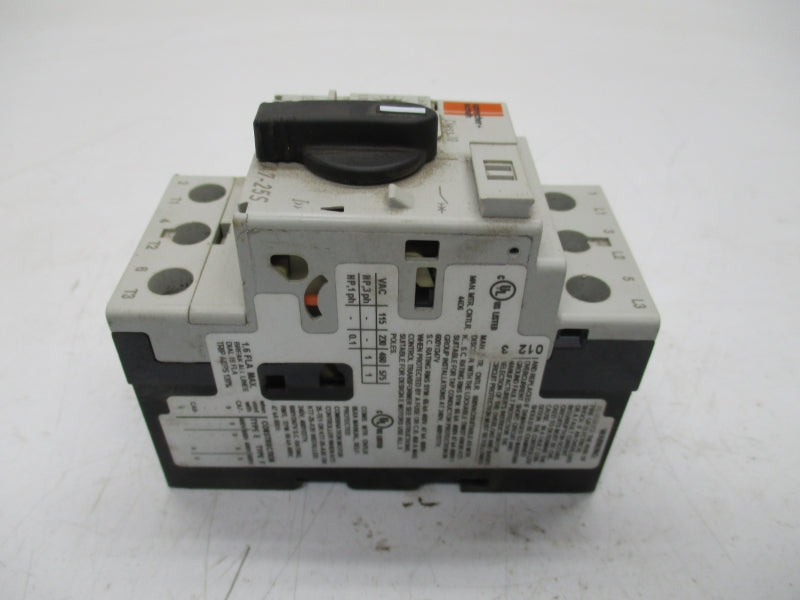 SPRECHER+SCHUH KTA7-25S-1.6A SER. C 690V 1.0-1.6A NSNP