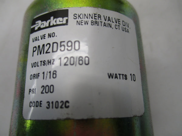 PARKER PM2D590AB6A8Q 120V 200PSI NSMP