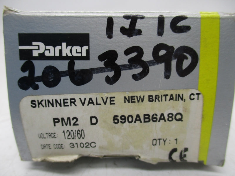 PARKER PM2D590AB6A8Q 120V 200PSI NSMP