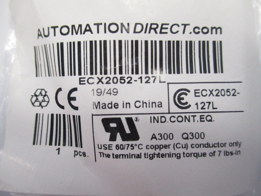 AUTOMATION DIRECT ECX2052-127L 127VAC/DC NSMP