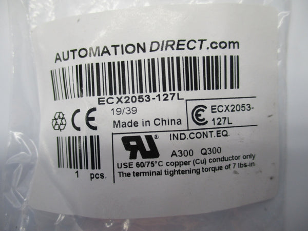 AUTOMATION DIRECT ECX2053-127L 127VAC/DC NSMP