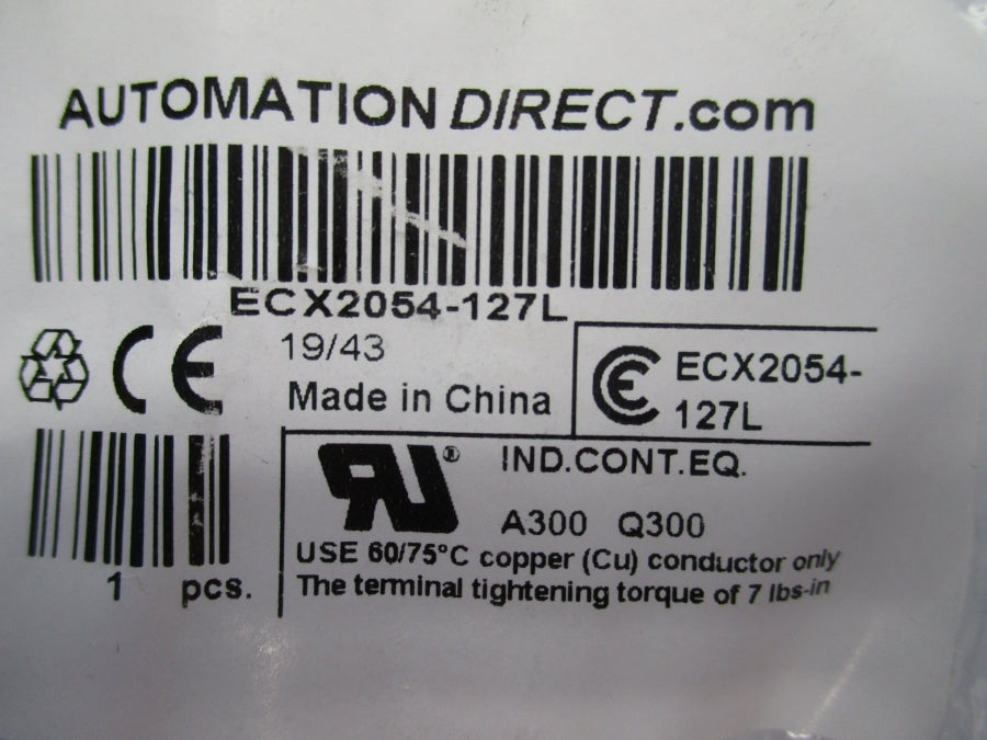 AUTOMATION DIRECT ECX2054-127L 127VAC/DC NSMP