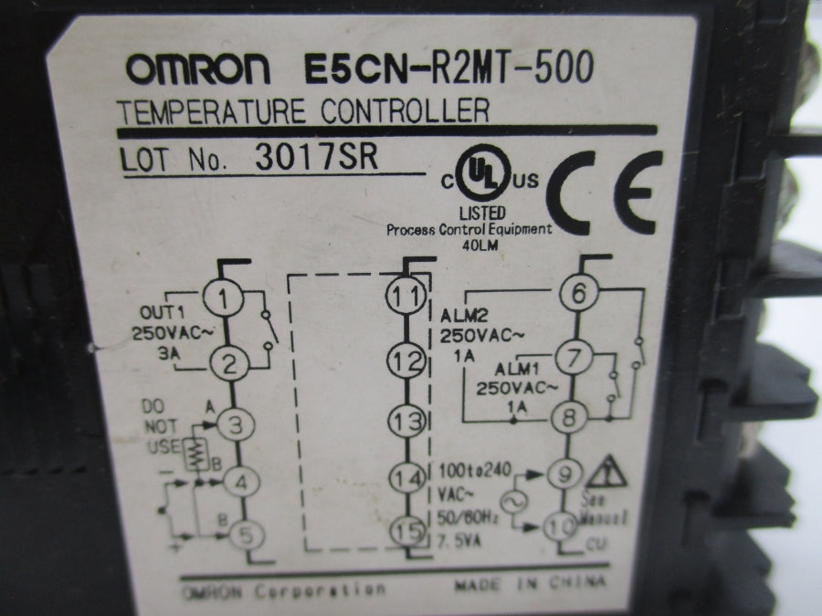 OMRON E5CN-R2MT-500 100-240VAC 3A NSNP
