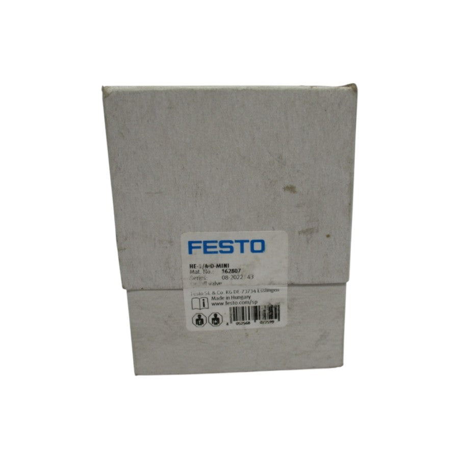 FESTO HE-1/4-D-MINI 162807 240PSI NSFS
