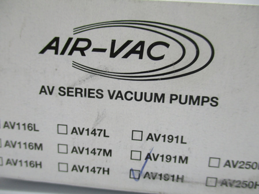 AIR-VAC AV191H NSMP
