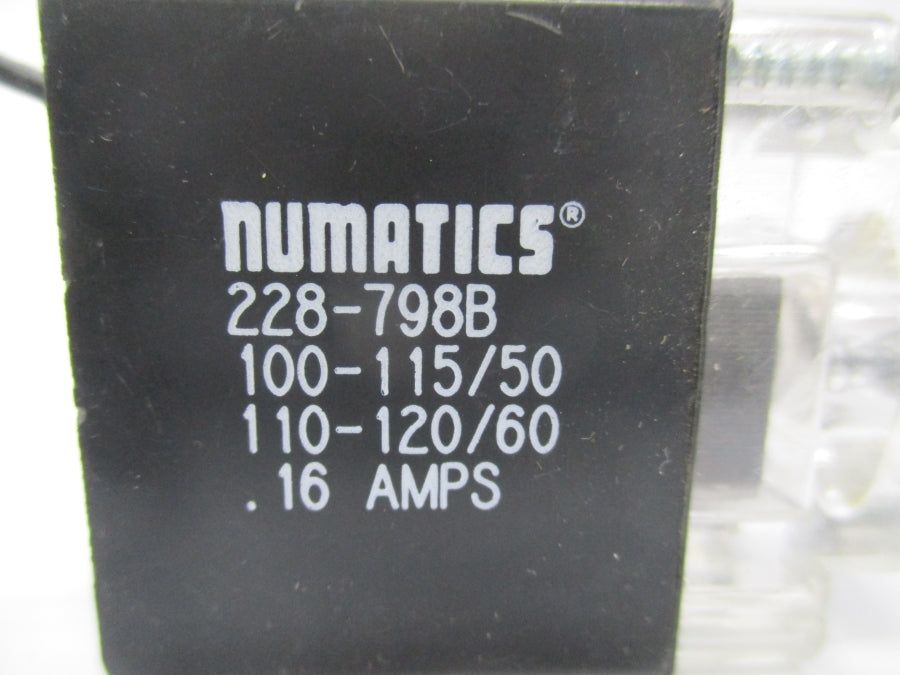 NUMATICS 228-798B 110/120V 0.16A NSNP