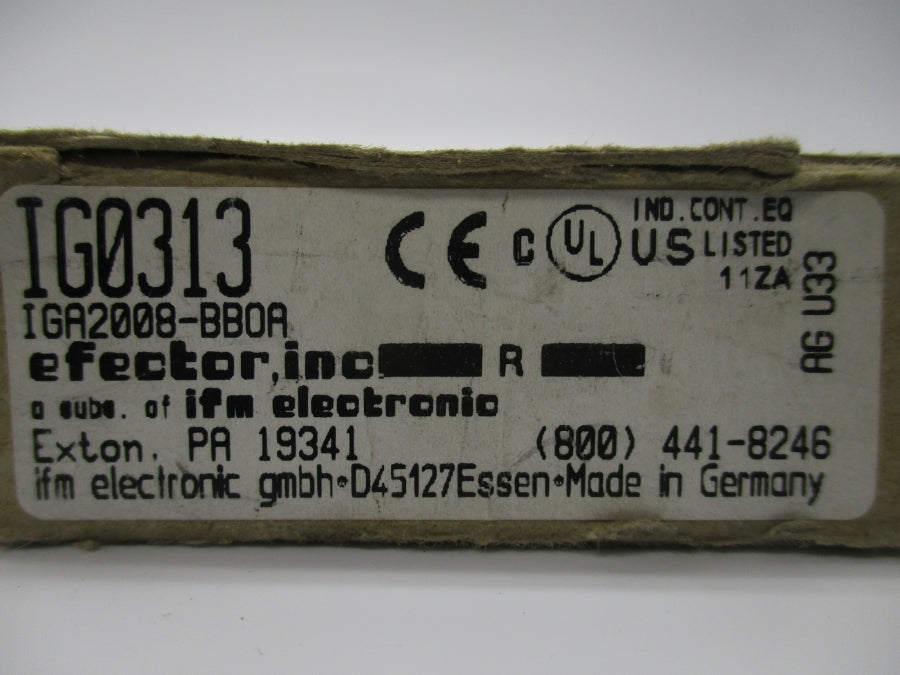 IFM IGA2008-BB0A IG0313 20-250VAC/DC NSMP