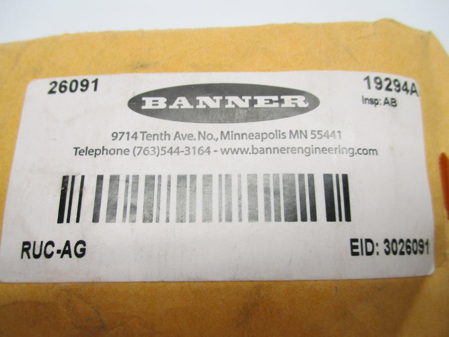 BANNER ENGINEERING RUC-AG 26091 NSMP