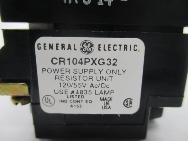GENERAL ELECTRIC CR104PLG42M 120VAC/DC NSMP