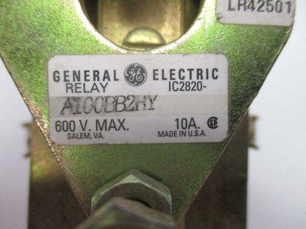 GENERAL ELECTRIC IC2820A100BB2HY 230/250VDC 10A NSNP