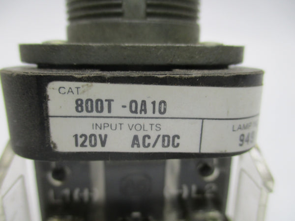 ALLEN BRADLEY 800T-QA10 SER. T 120VAC/DC (NO BULB) NSNP