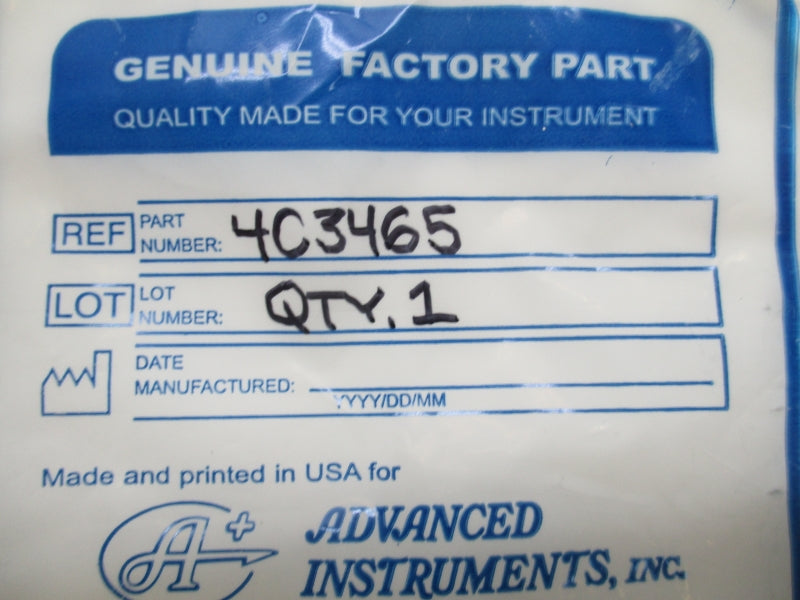 ADVANCED INSTRUMENTS 4C3465 NSMP