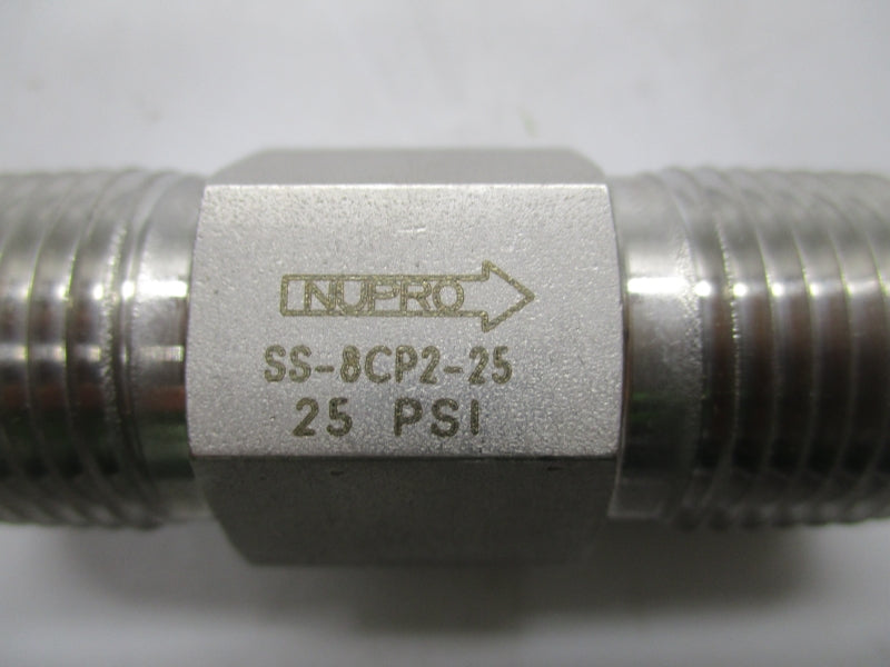 SWAGELOK SS-8CP2-25 25PSI NSNP