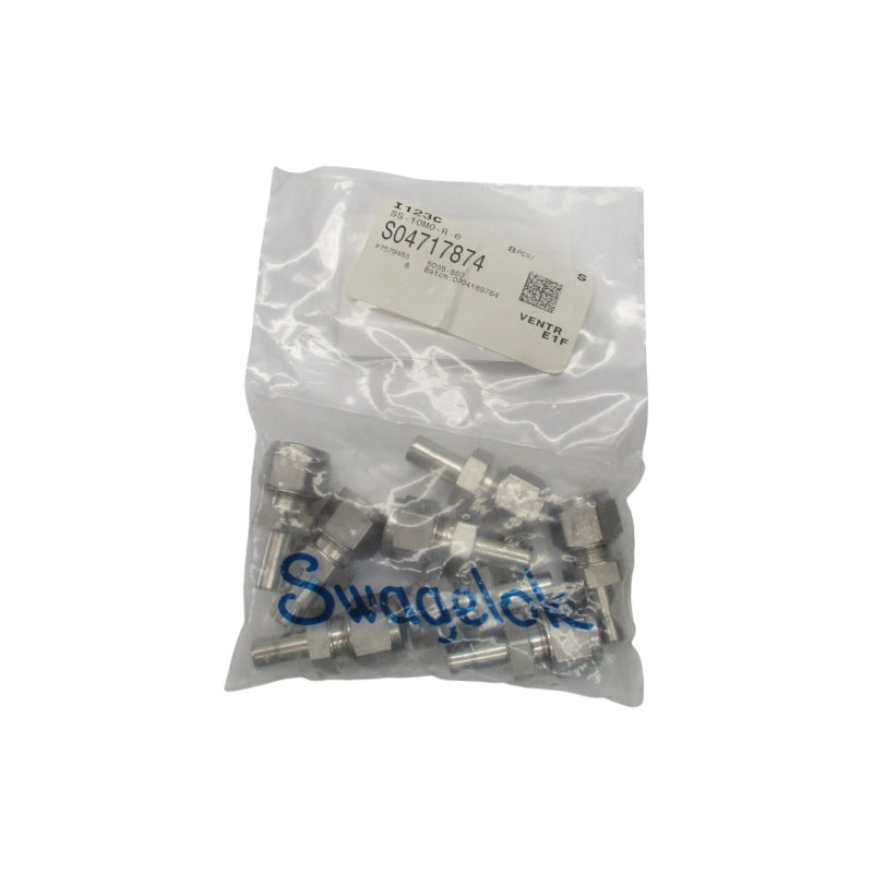 SWAGELOK SS-10M0-R-6 (PKG OF 8) NSMP