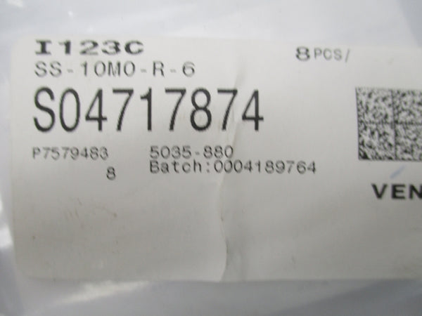 SWAGELOK SS-10M0-R-6 (PKG OF 8) NSMP