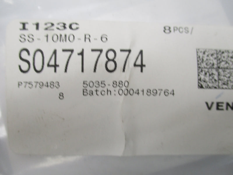 SWAGELOK SS-10M0-R-6 (PKG OF 8) NSMP