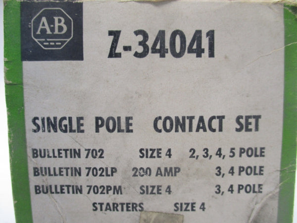 ALLEN BRADLEY Z-34041 200A (BK/GR) NSMP