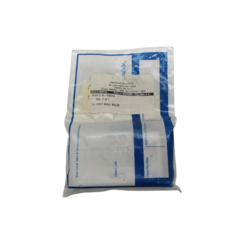 SWAGELOK B-43X-F4 NSMP